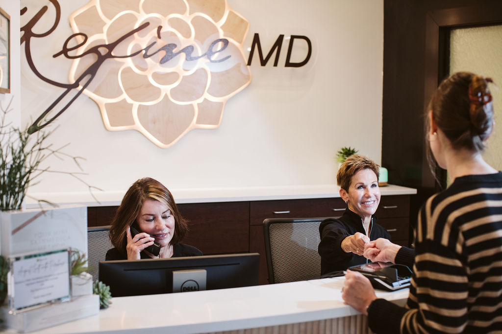 Front Desk | Refine MD | Appleton Wisconsin